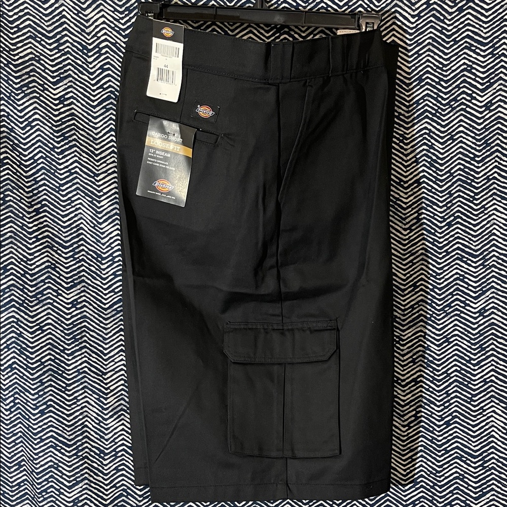 Dickies Black Utility Cargo Shorts